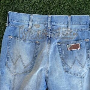 1947 wrangler denim jeans size 32x33
